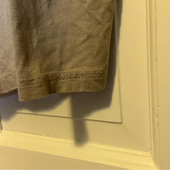 Banana Republic Taupe Long Sleeve Top w/ Quilted Detail - Picture 6 of 8